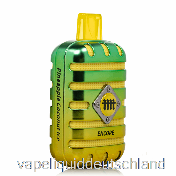 Dass Das Encore 6500 Einweg-Ananas-Kokos-Eis-Vape-Liquid Ist